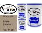 Preview: Chevrolet, Shale (Interior), 15 / 149B: 500ml Lackdose + 500ml Klarlack + 250ml Härter - Set, von ATW Autoteile West.